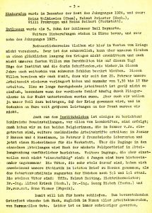 Im 19. Feldpostbrief der Daheimgebliebenen aus dem Eiseninstitut wurde über den zusätzlichen Einsatz von Zwangsarbeitern berichtet, 15. April 1943.